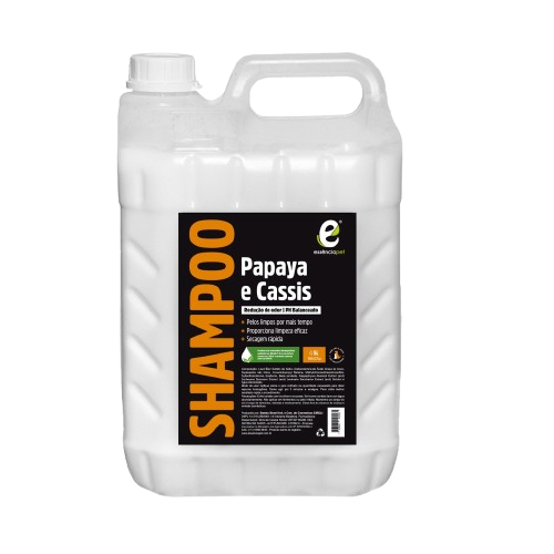 SHAMPOO PET  PAPAYA E CASSIS 5 LITROS