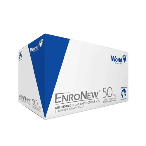 ENRONEW 50MG 10KG ENROFLOXACINO DISPLAY 15X10