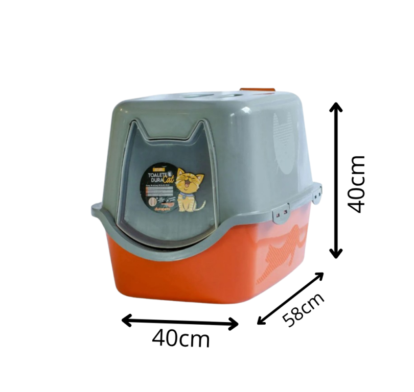 TOALETE DURACATS LARANJA - 11063