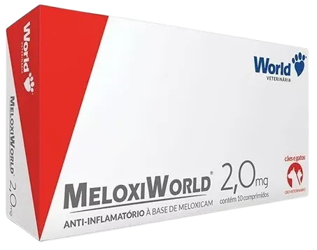 MELOXIWORLD MELOXICAM 2,0MG 10 COMPRIMIDOS*