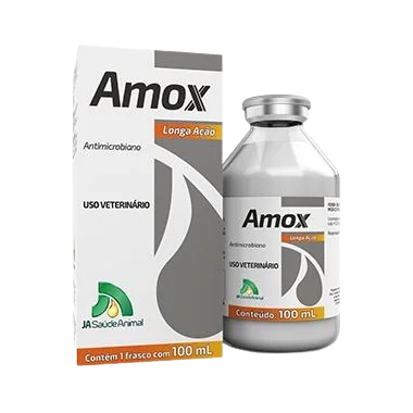 AMOX ANTIMICROBIANO INJETAVEL 100ML
