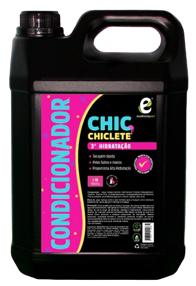 CONDICIONADOR PET CHIC CHICLETE 5L ESSENCIA PET