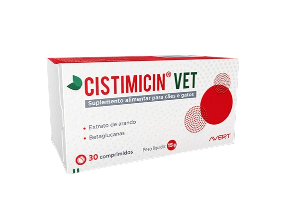 CISTIMICIN VET CAES E GATOS AVERT 30 COMPRIMIDOS