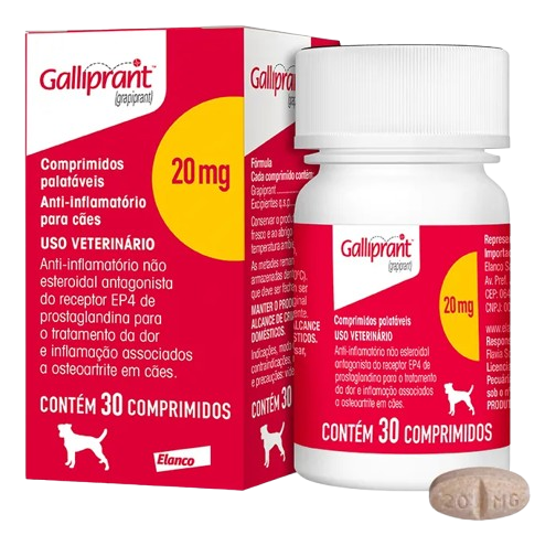 GALLIPRANT 20MG COM 30 COMPRIMIDOS