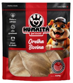 ORELHA BOVINA HUMAITA PACOTE COM 250G 102708