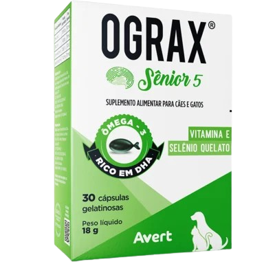 OGRAX SENIOR 5 ( 5KG ) COM 30 CAPSULAS