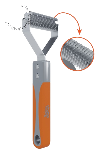 RAKE DUO REMOVEDOR DE SUBPELOS LANCA BICHO