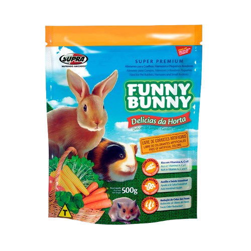 FUNNY BUNNY DELICIAS DA HORTA 500G