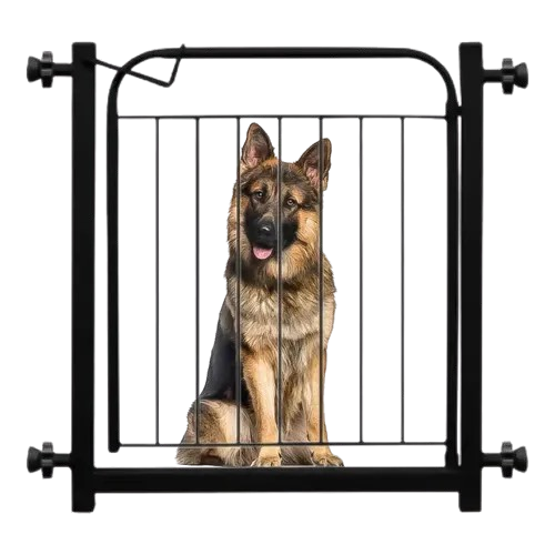 PORTAO PRETO ARAMADO SUPER PET 70 CM COM PROLONGADOR 10 CM