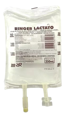 SORO RINGER LACTATO 250 ML