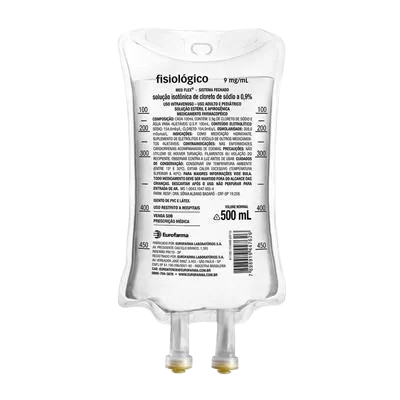 SORO FISIOLOGICO 0,9 % 500 ML