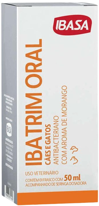 IBATRIM ORAL CAES E GATOS 50 ML  *