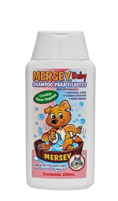 MERSEY BABY SHAMPOO PARA FILHOTES 250ML