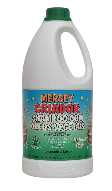 MERSEY CRIADOR SHAMPOO COM OLEOS VEGETAIS 3 LITROS