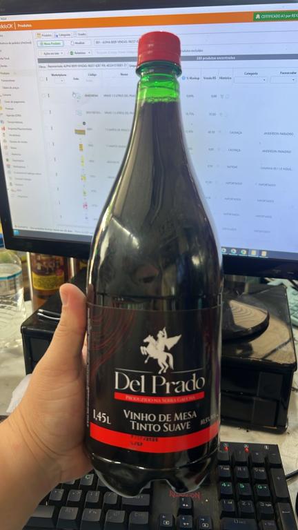 VINHO 1,5 LITROS DEL PRADO TINTO SECO