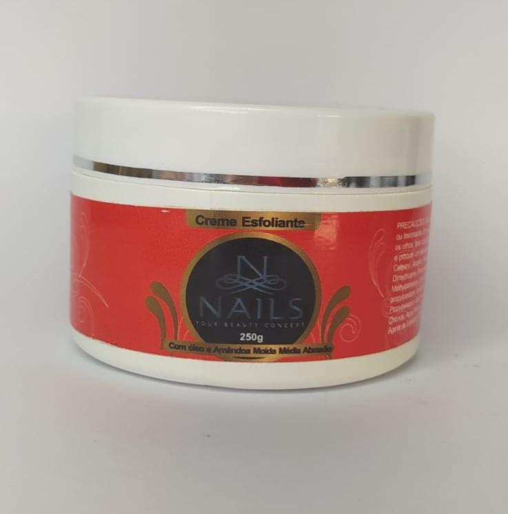 Esfoliante nails Amendoas Med. Abrasao 250G NAILS PROFISSIONAL