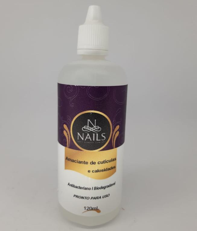 AMACIANTE DE CUTICULAS E CALOSIDADES 120ML NAILS PROFISSIONAL