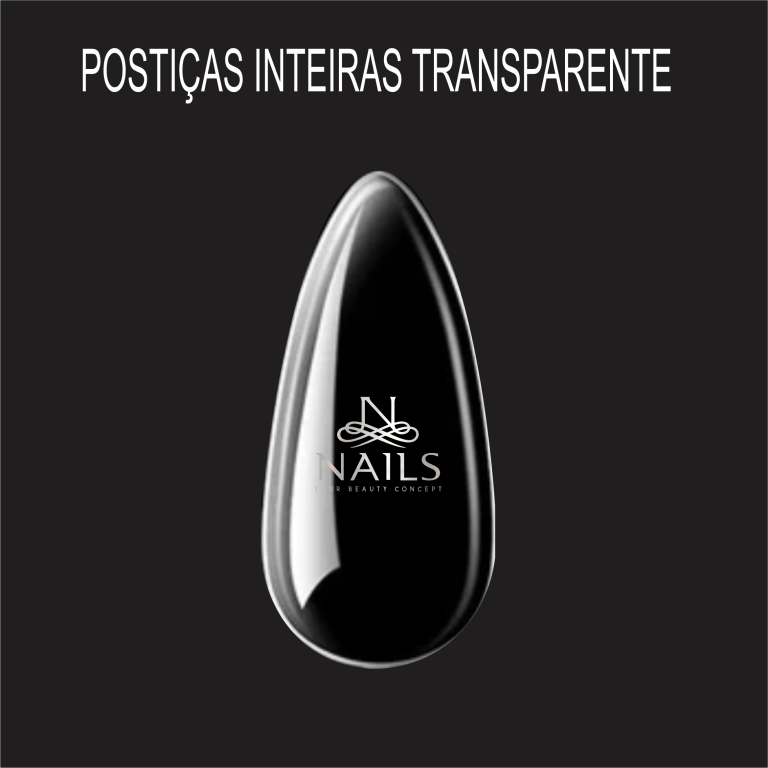 POSTIÇA ALMOD INCOLOR CX100 NAILS PROFISSIONAL