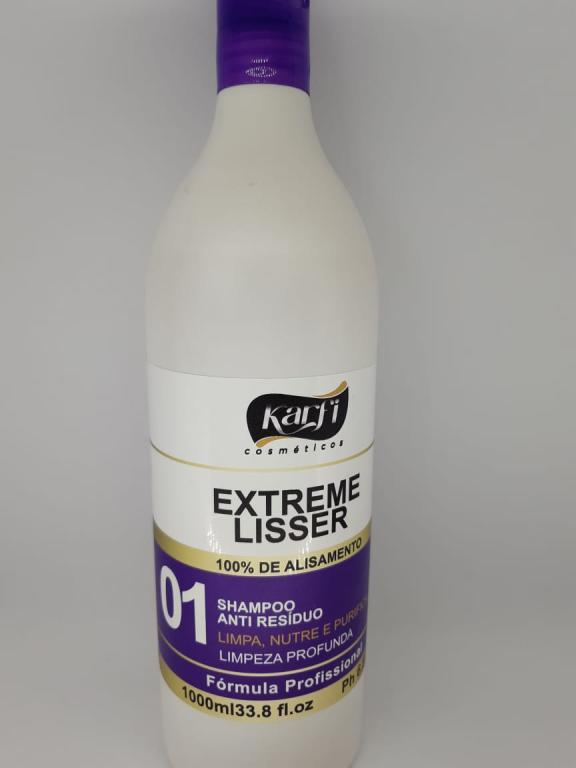 SHAMPOO ANTI RESIDUO EXTREME LISSER  KARFI COSMETICOS 1000 ML