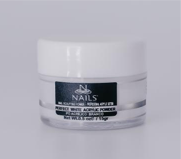 PO ACRILICO PERFECT WHITER 15g NAILS PROFISSIONAL