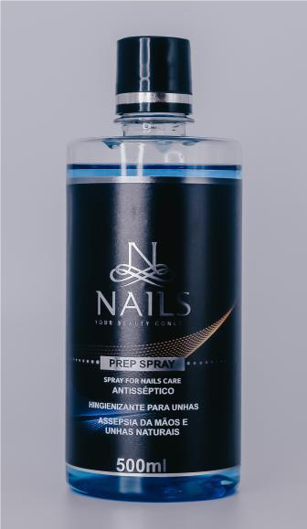 PREP SPRAY ANTISSEPTICO NAILS PROFISSIONAL 500ml