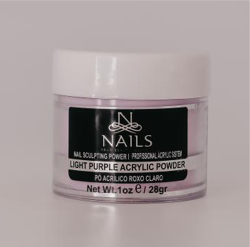 PO ACRILICO LIGHT PURPLE 15g NAILS PROFISSIONAL