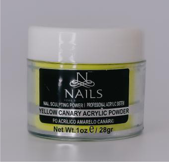 PO ACRILICO YELLOW CANARY 15g NAILS PROFISSIONAL