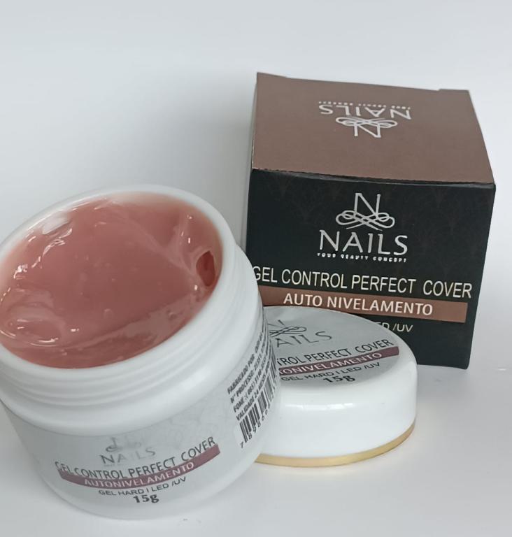 GEL CONTROL PERFECT COVER NAILS PROFISSIONAL 15G