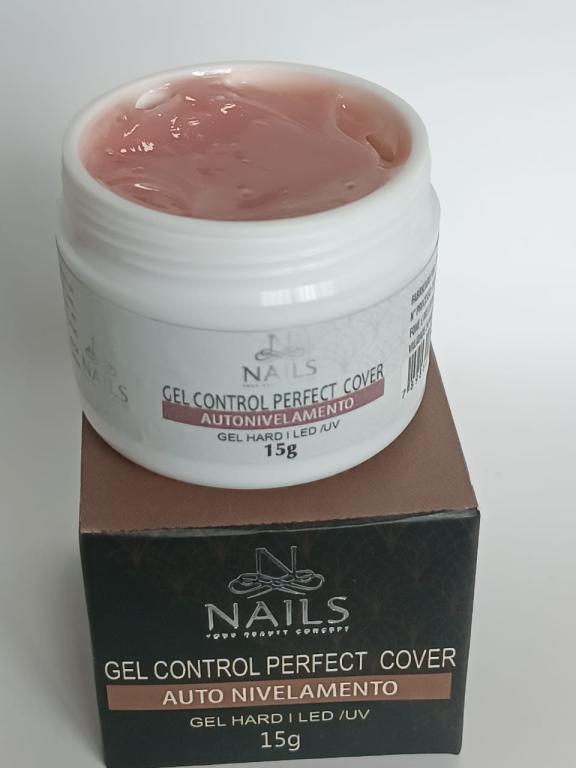 GEL CONTROL PERFECT COVER NAILS PROFISSIONAL 15G