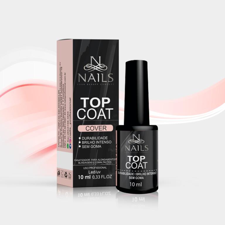 Top Coat Cover Selante Nails Profissional 10ml