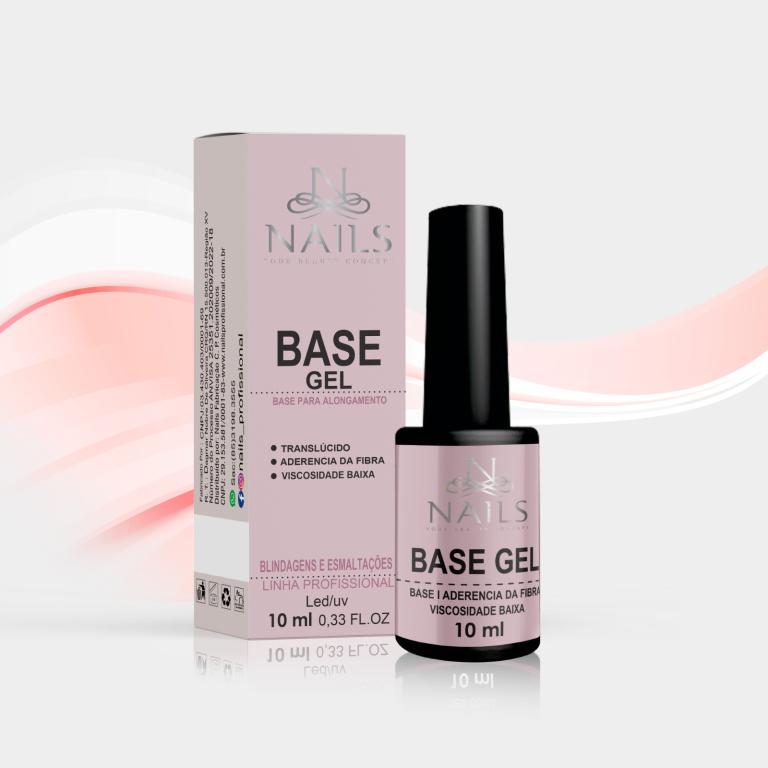 Base gel translúcida Nails Profissional 10ml