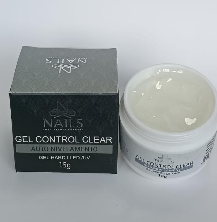 GEL CONTROL CLEAR  NAILS PROFISSIONAL 15G