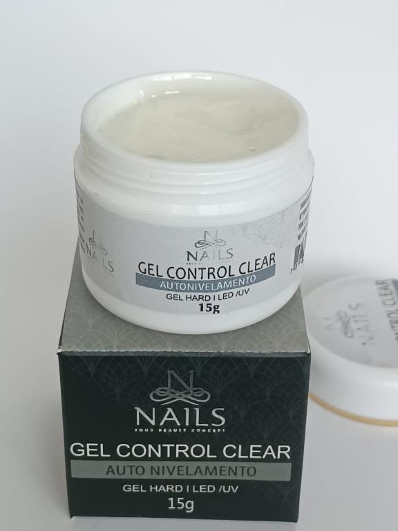 GEL CONTROL CLEAR  NAILS PROFISSIONAL 15G
