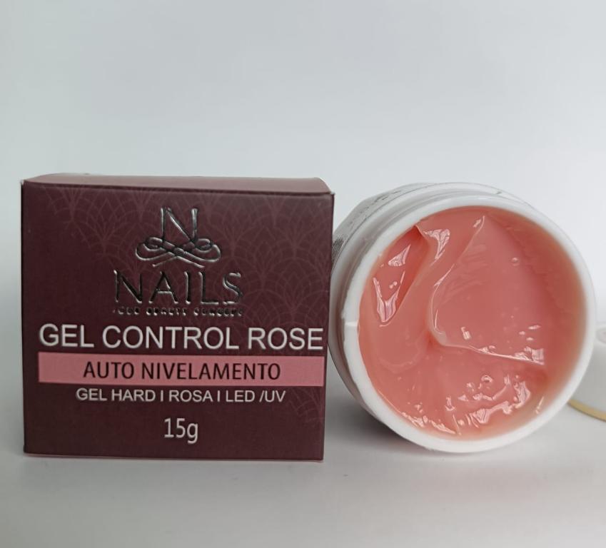 GEL CONTROL ROSE  NAILS PROFISSONAL 15G