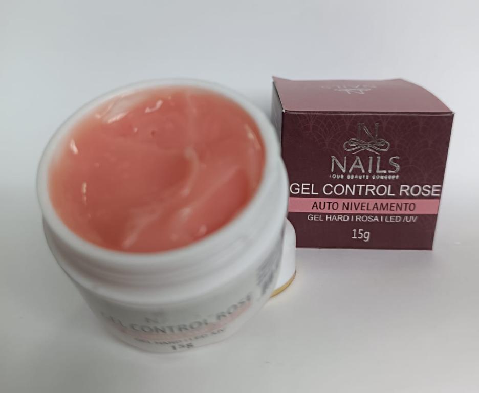 GEL CONTROL ROSE  NAILS PROFISSONAL 15G