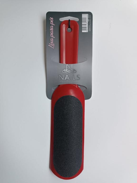 LIXA PLÁSTICA CÔNCAVA PARA OS PÉS NAILS PROFISSIONAL GR 120/120
