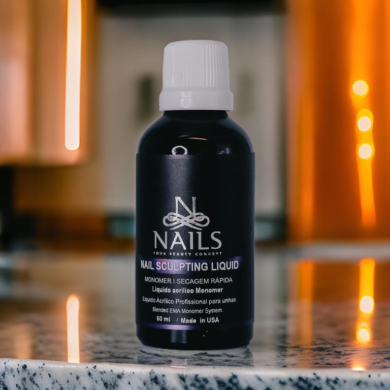 LIQUIDO ACRILICO RAPIDO 60 ML- MONOMER NAILS PROFISSIONAL