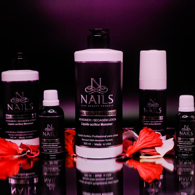 LIQUIDO ACRILICO RAPIDO 60 ML- MONOMER NAILS PROFISSIONAL