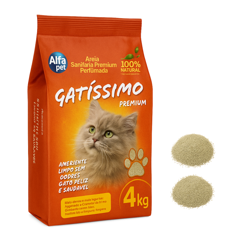 AREIA GATO GATISSIMO PREMIUM FD (5X4KG)