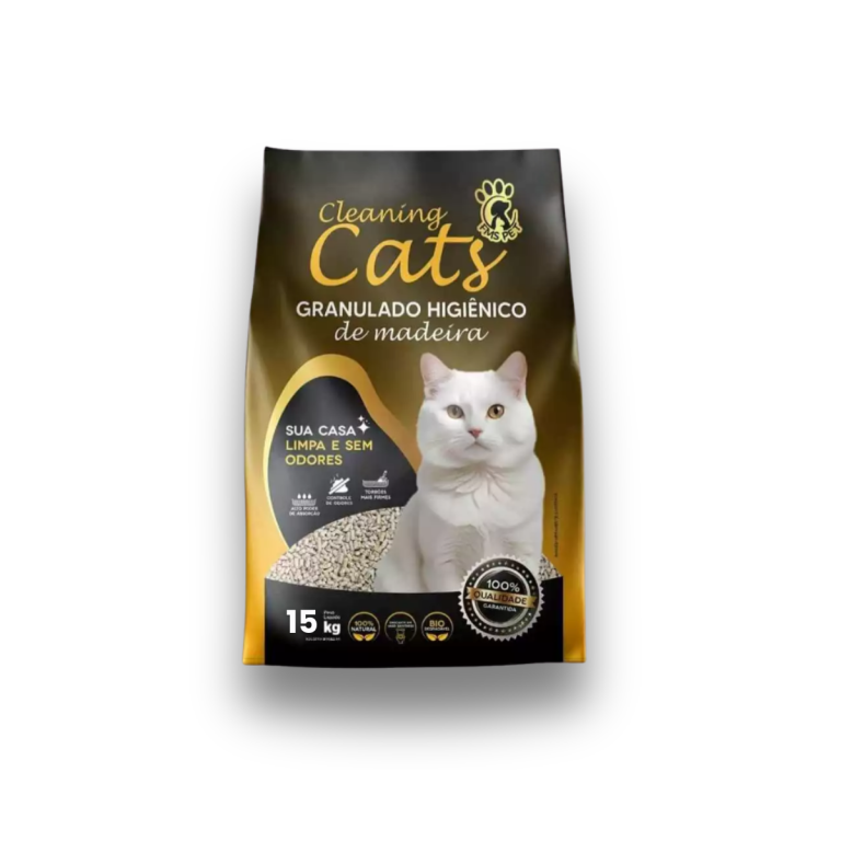 GRANULADO MADEIRA GATOS 15KG