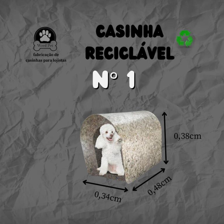 CASA RECICLADA WORD PET N.01