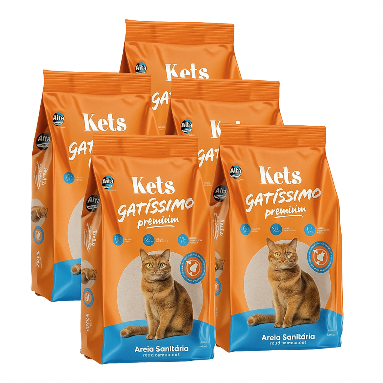 AREIA GATO GATISSIMO S. PERFUME (5X4KG)
