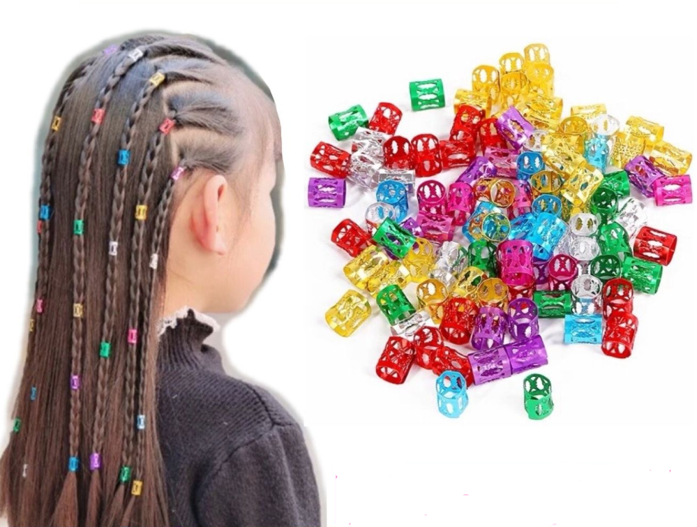 ANEL P/ CABELO PRATA/OURO/COLORIDO C/36 CHIC