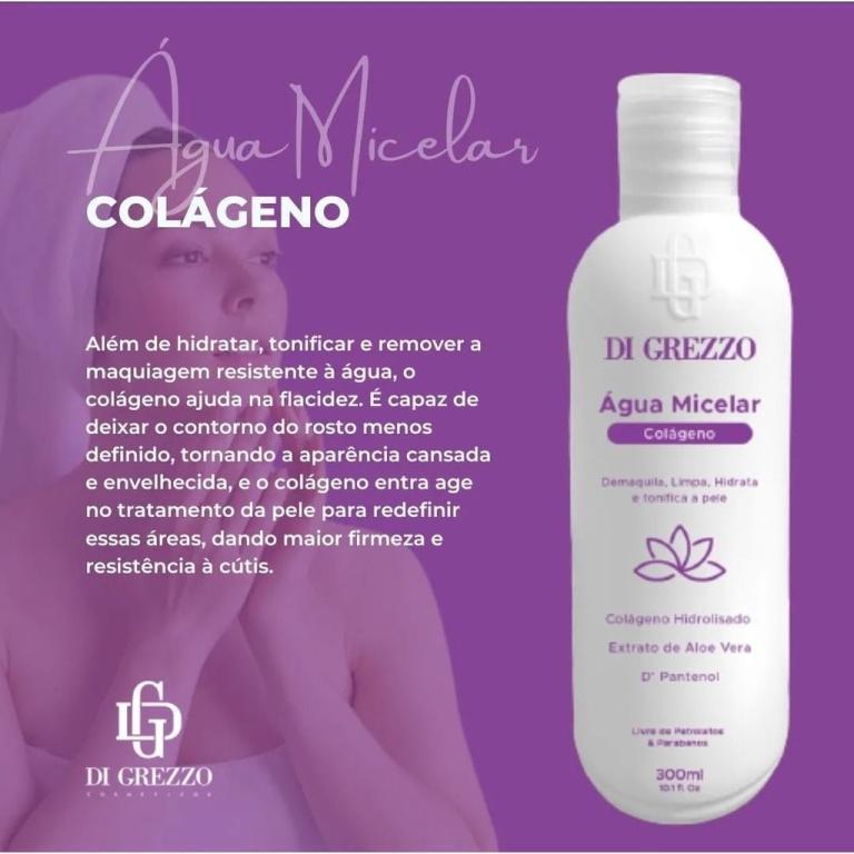 AGUA MICELAR INTELIGENTE COLAGENO 300ML DI GREZZO