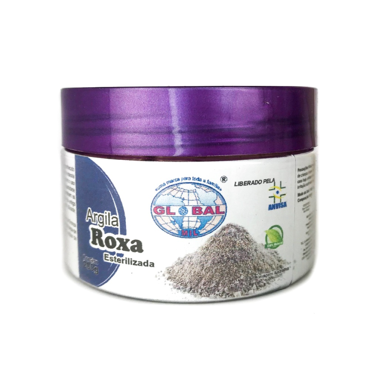 ARGILA GLOBAL 200GR ROXA