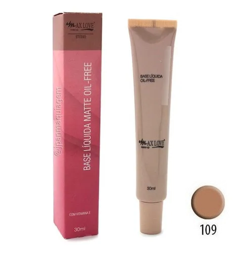 BASE LIQUIDA MATTE OIL - FREE COR 109 MAX LOVE