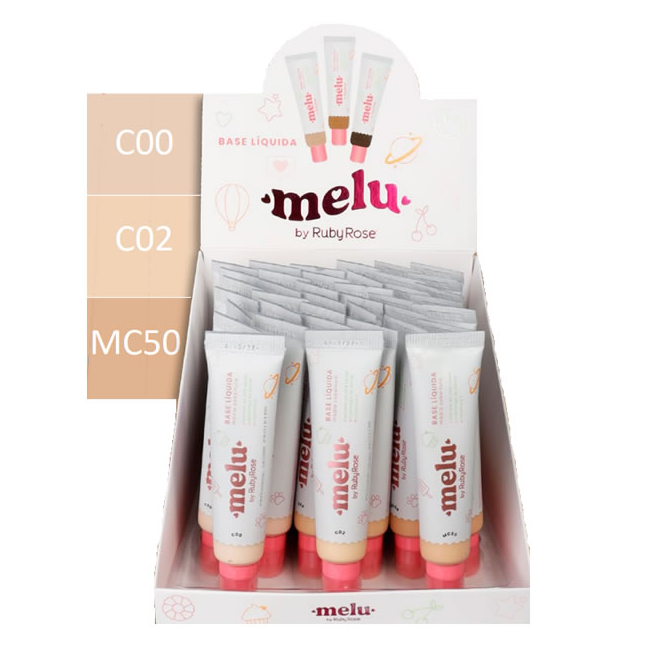 BASE LIQUIDA MELU HB-872/3 MC 50 RUBY ROSE