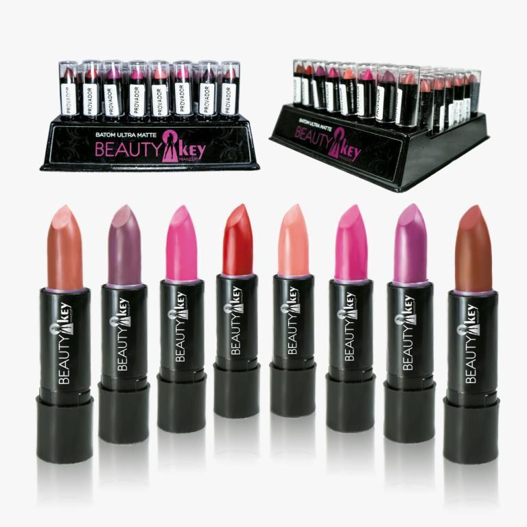 BATOM BASTAO CREMOSO C/48 BEAUTY KEY