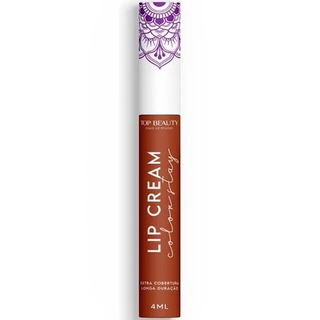 BATOM LIQUIDO MATTE LIP CREAM COR 04 TOP BEAUTY