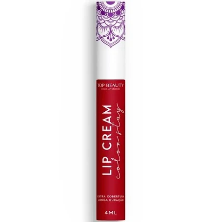 BATOM LIQUIDO MATTE LIP CREAM COR 06 TOP BEAUTY
